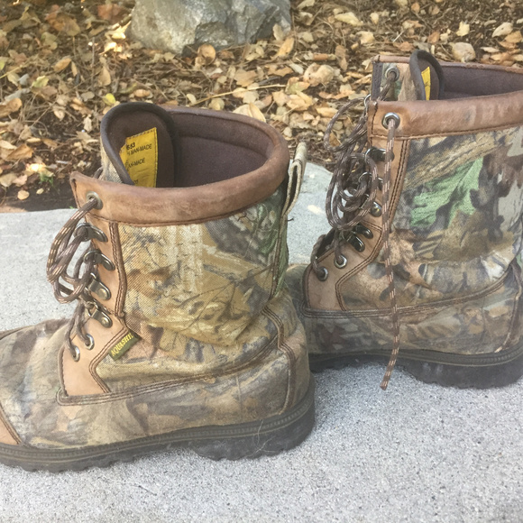 Cabellas Camo Boots Thinsulate - Picture 4 of 7